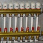 Rozdzielacz ogrzewania podłogowego