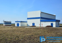 Kable zasilające, sterownicze i sygnalizacyjne w stacji uzdatniania wody Widok na stację uzdatniania wody Fot. A.Masłowski