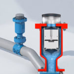 Zawór napowietrzająco-odpowietrzający, trzystopniowy – Hawle nr kat. 9842