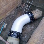 Instalacja łączników niezabezpieczonych przed wysunięciem Nova Siria – Łącznik rurowo-rurowy podwójnie śrubowany (nr kat. LSN10-DE835)